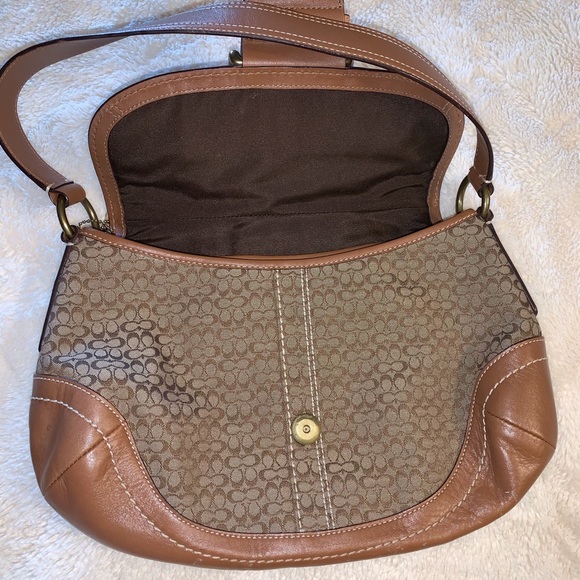 Coach soho leather hobo shoulder bag - Picture 4 of 4